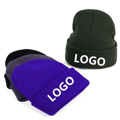 Acrylic Beanie Hat for Men and Women