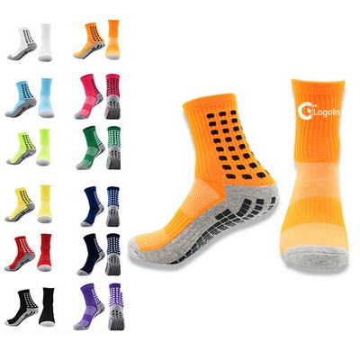 Grip Soccer Socks Anti Slip Athletic for Football Basketball Sports